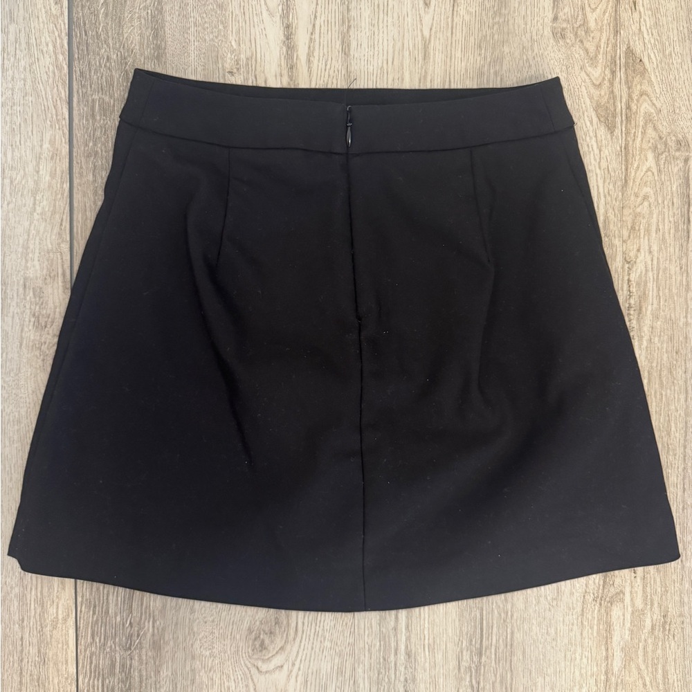 Express Elegant Black A-Line Skirt - Picture 5 of 6